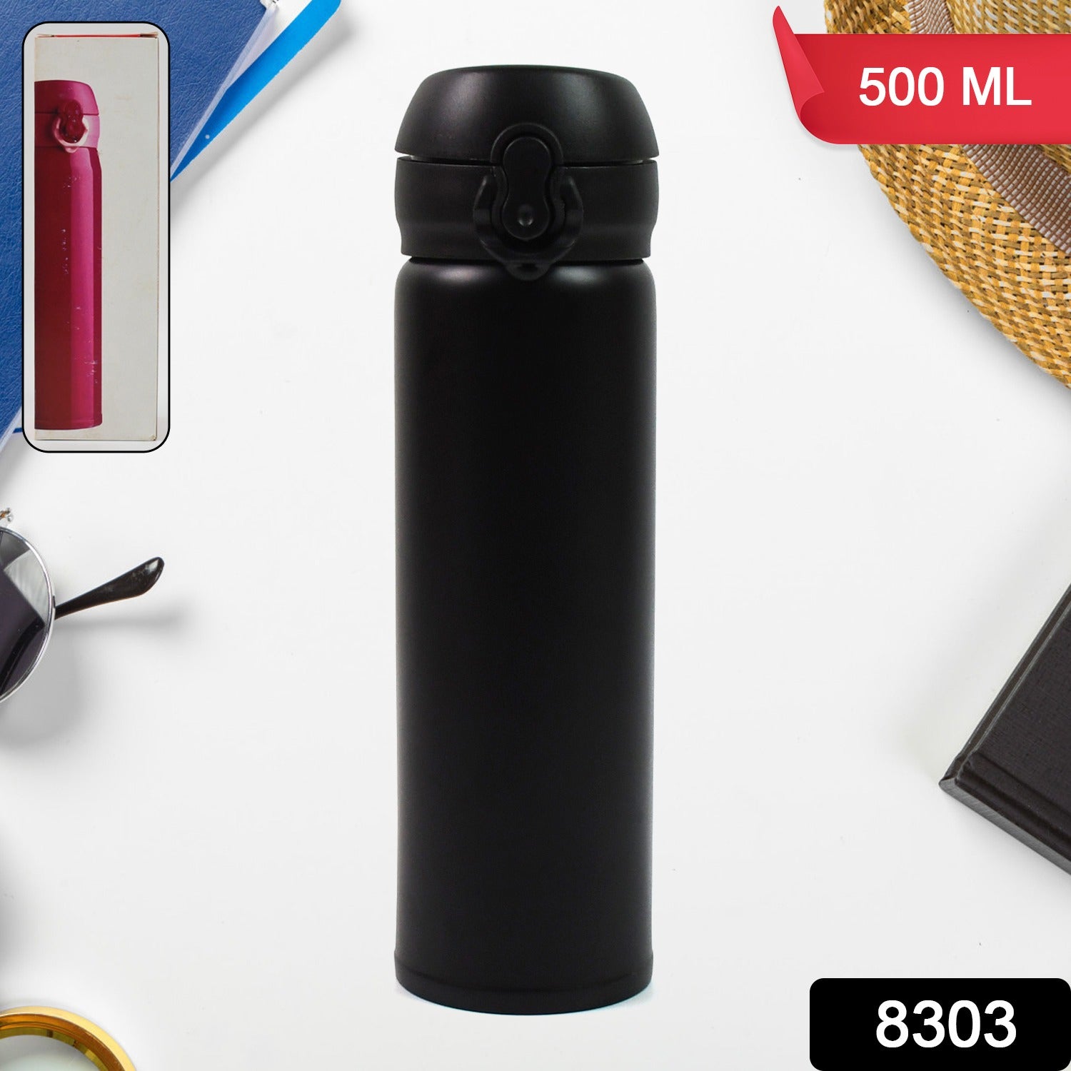 Water Bottle For Kids Insulated Stainless Steel Bottle (500 Ml Mix Color) Water Bottle For Kids Insulated Stainless Steel Bottle (500 Ml Mix Color)